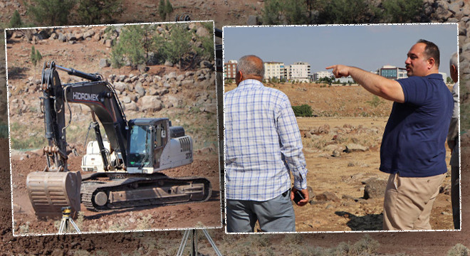 Viranşehir’de millet bahçesi için ilk kazma vuruldu