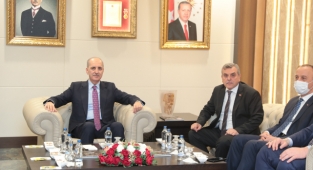 AK Parti Genel Başkanvekili Kurtulmuş’tan Beyazgül’e ziyaret