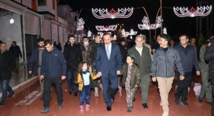 Barış Pınarı Caddesi hizmete açıldı