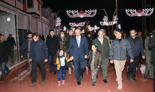 Barış Pınarı Caddesi hizmete açıldı
