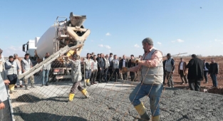 Beyazgül çalışmaları yerinde inceledi