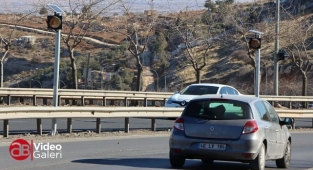 Büyükşehirden kaza kara noktalarında flaşörlü önlem