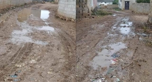 Ceylanpınarlılar çamura mahkum edildi