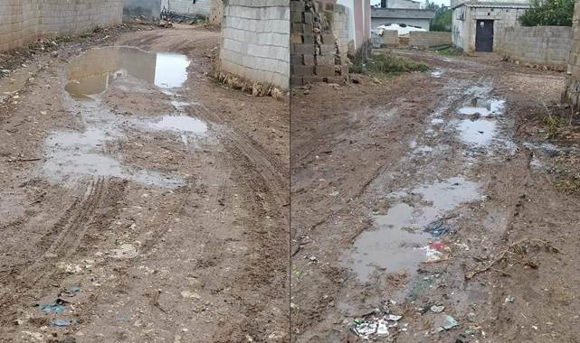 Ceylanpınarlılar çamura mahkum edildi