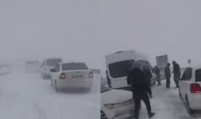 Diyarbakır karayolunda kaza! Yol trafiğe kapandı