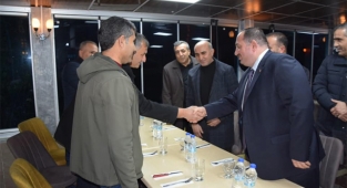 Ekinci ve Çengel gazetecilerle bir araya geldi