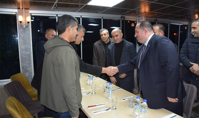 Ekinci ve Çengel gazetecilerle bir araya geldi