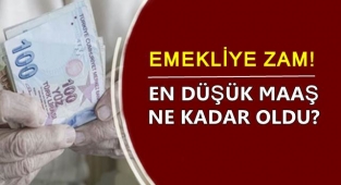 En düşük emekli maaşı ne kadar oldu?