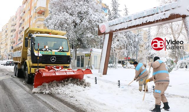 Haliliye Belediyesi 700 personel ile sahada