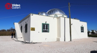 Haliliye’de yapımı tamamlanan cami ibadete açıldı