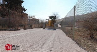 Haliliye’de yol seferberliği