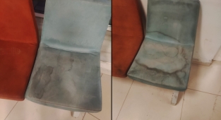 Hastaneden kirli koltuklar için ‘deterjanlı bez’ savunması