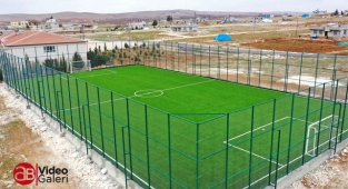 Karaköprü’de kırsal mahallere spor yatırımı sürüyor