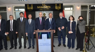 Numan Kurtulmuş’a Şanlıurfa’daki projeler tanıtıldı