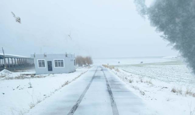 Şanlıurfa'da kar yağışı yeniden başladı