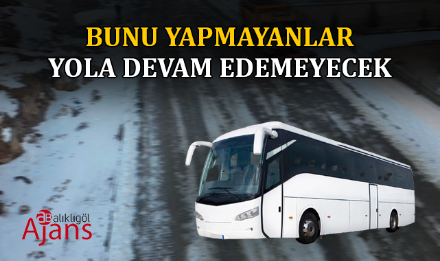 Şanlıurfa'da otobüs seferleriyle ilgili flaş karar