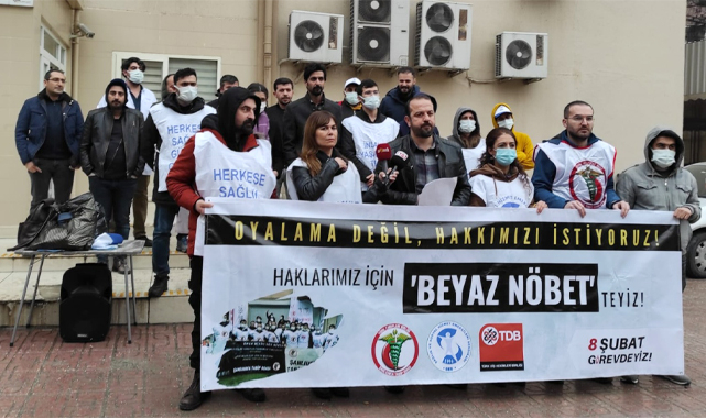 Şanlıurfa’da sağlık çalışanlarından yasal düzenleme çağrısı 