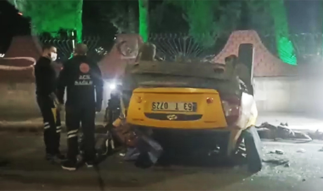 Şanlıurfa’nın göbeğinde akıl almaz kaza: 1 ölü, 4 yaralı