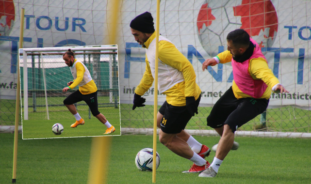 Şanlıurfaspor’un yeni transferi ilk antrenmanına çıktı