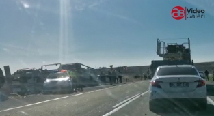 Suruç yolunda feci kaza: Yaralılar var