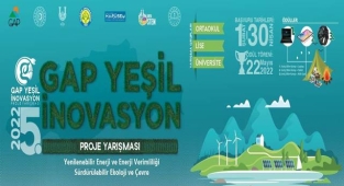 5.GAP Yeşil İnovasyon Yarışması başvuruları başladı