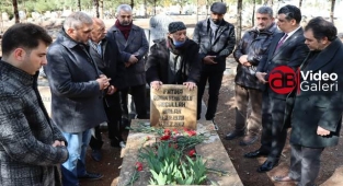 Abdullah Balak mezarı başında anıldı