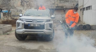 Büyükşehir’den Birecik ilçesinde vektörle mücadele çalışması 