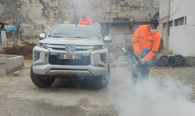 Büyükşehir’den Birecik ilçesinde vektörle mücadele çalışması 