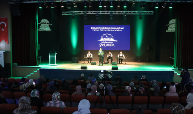 Büyükşehir'den tasavvuf ve şiir dinletisi