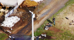 DEDAŞ drone ile kaçak elektrik aradı