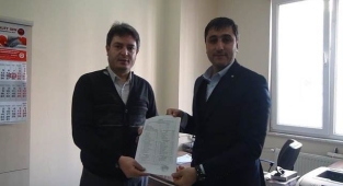 Ferhat Karadağ mazbatayı aldı