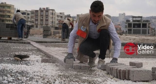 Haliliye Belediyesinden 3 mahallede üst yapı çalışması