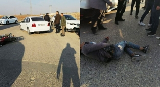 Harran’da inşaat işçilerine otomobil çarptı: Yaralılar var