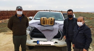 Kaçak avcılara baskın! 7 kişiye ceza kesildi