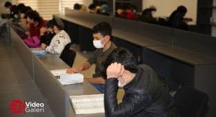 Karaköprü'de öğrencilere alternatif çalışma ortamı