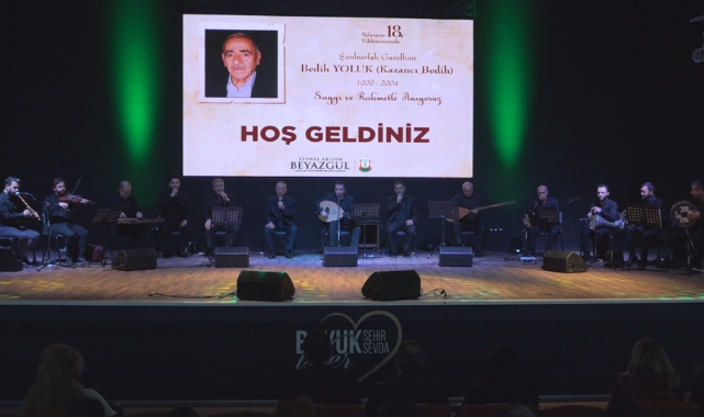 Kazancı Bedih anısına gece düzenlendi