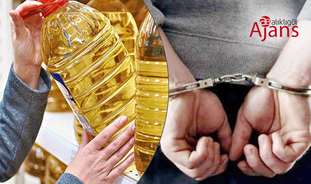 Şanlıurfa’da ayçiçek yağı çalan şahıs tutuklandı