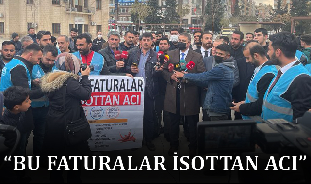 Şanlıurfa’da elektrik zammına tepki