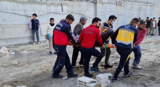 Şanlıurfa'da işçiler asansör boşluğuna düştü