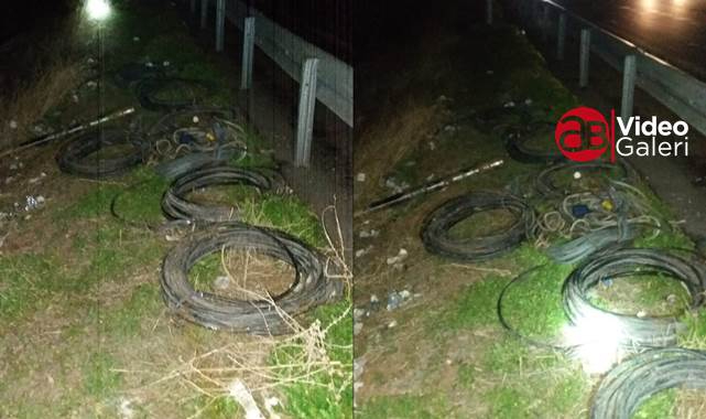 Şanlıurfa'da kablo hırsızları yakalandı