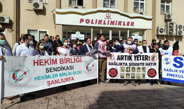 Şanlıurfa’da sağlıkta şiddete tepki
