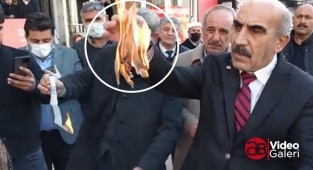 Şanlıurfa’da zam protestosu: Elektrik faturalarını yaktılar!