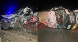 Siverek'te feci kaza! Can pazarı yaşandı