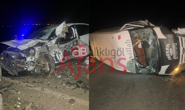 Siverek'te feci kaza! Can pazarı yaşandı