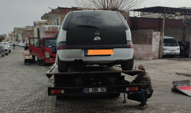 Urfa’da modifiyeli araç ve abartı egzoz denetimi