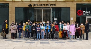 Urfalı çocuklar Haliliye Belediyesi ile tarihe yolculuk yapıyor