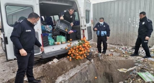 Viranşehir’de tarihi geçmiş yüzlerce ürün imha edildi