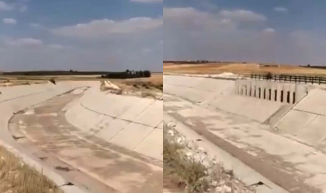 Akziyaret ve Estağfurullah Mahallelerini suya kavuşturacak sulama kanalı çürümeye terk edildi
