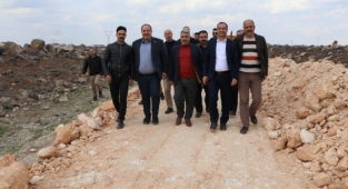 Başkan Ekinci çalışmaları inceledi