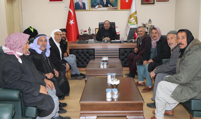 Ekinci muhtar ve vatandaşları dinledi